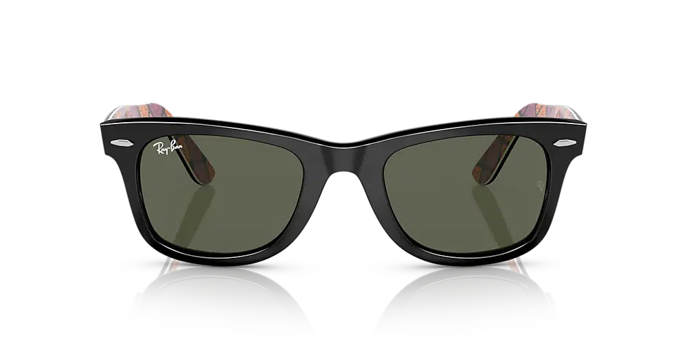 Gafas de Sol ORIGINAL WAYFARER CLASSIC en Negro y Verde - RB2140