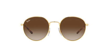 Lentes de Sol Ray Ban Dorado RB3681-Solaris