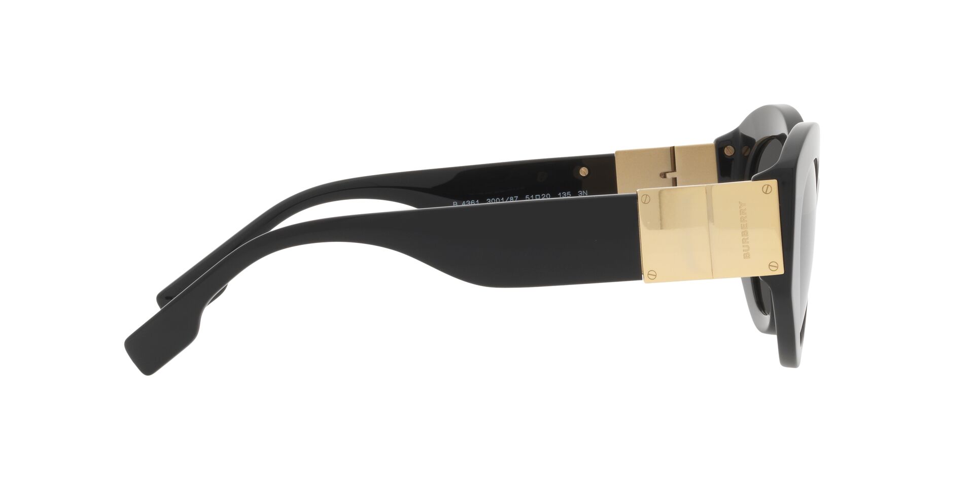 Lentes de Sol Burberry Negro BE4361-Solaris