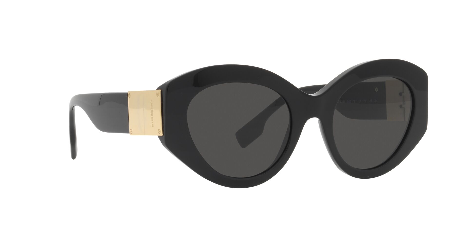 Lentes de Sol Burberry Negro BE4361-Solaris