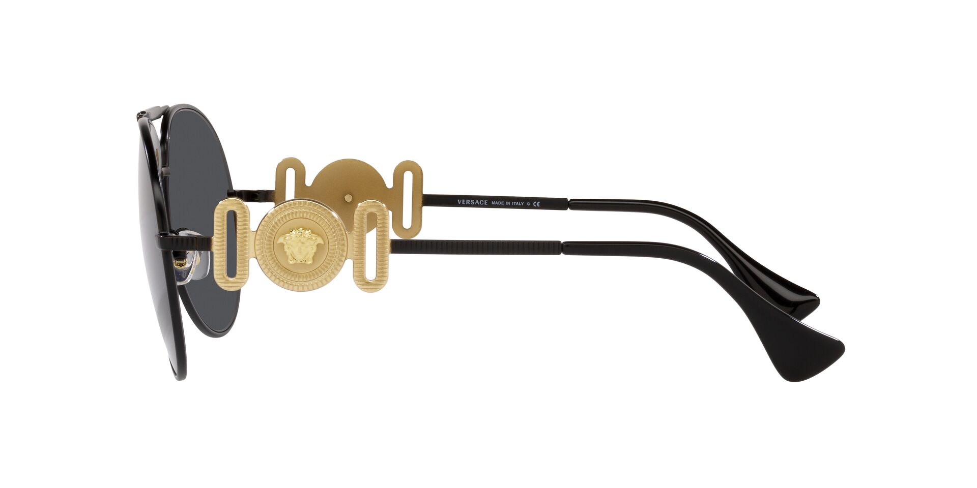 Lente Solar Versace VE2249 Negro-Solaris
