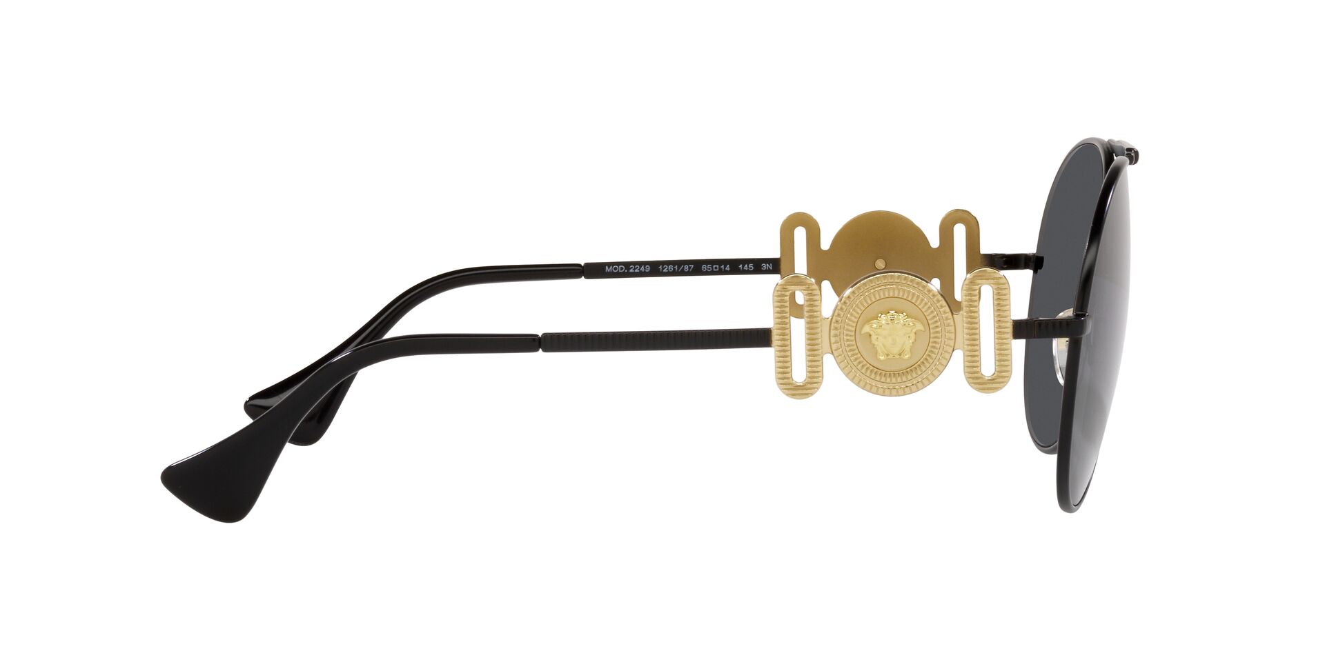Lente Solar Versace VE2249 Negro-Solaris