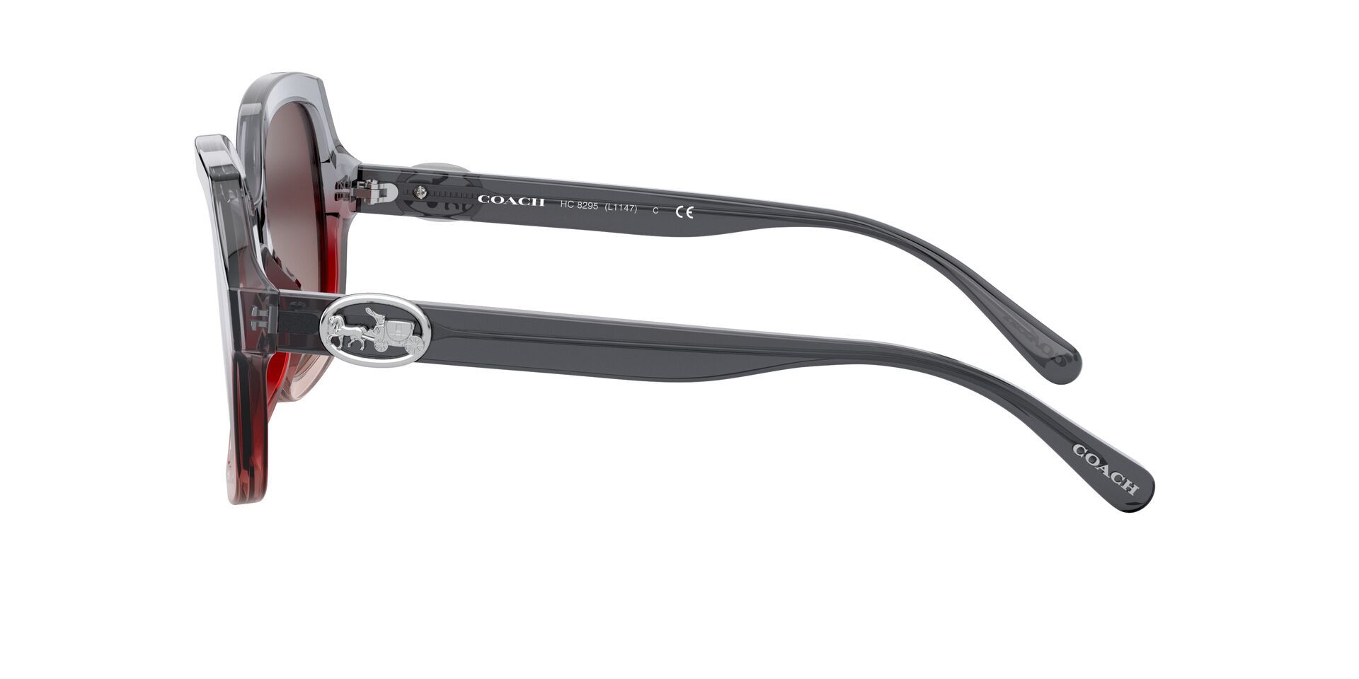 Lentes de Sol Coach HC8295 Gris-Solaris