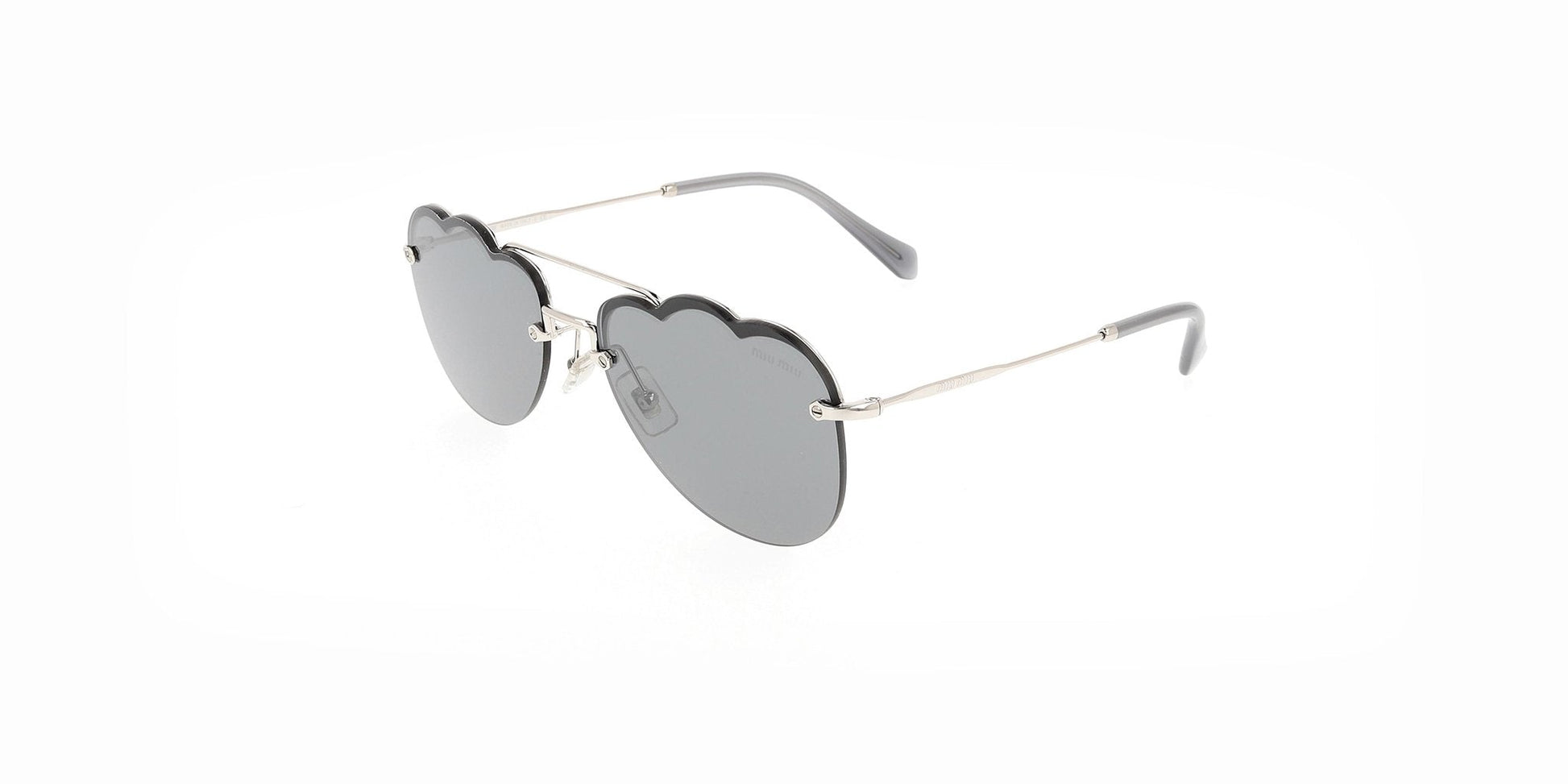 Lentes de Sol Miu Miu MU56US Plata-Solaris