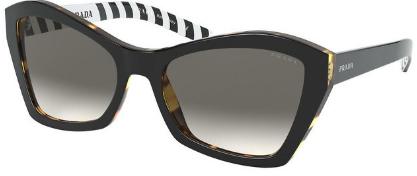 Lentes de Sol Prada Negro PR 07XS-Solaris