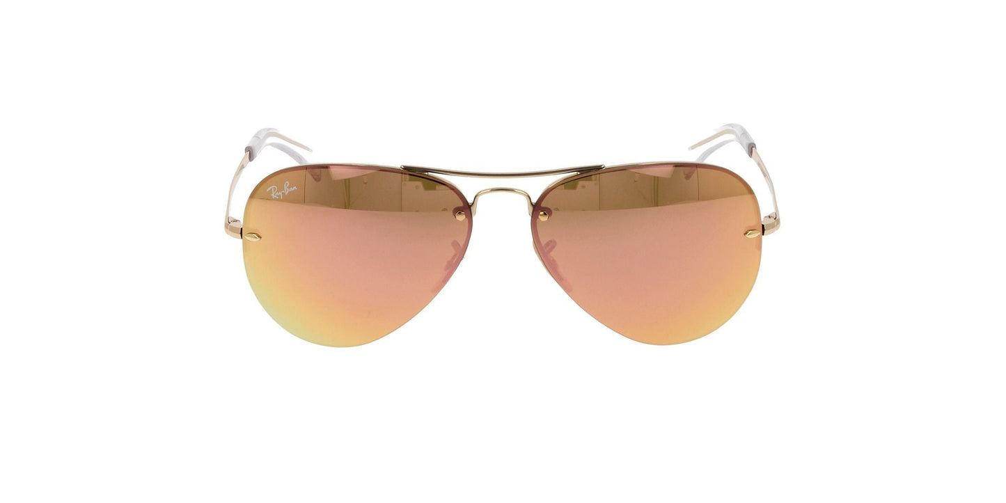 Lentes de Sol Ray Ban RB3449 Dorado-Solaris